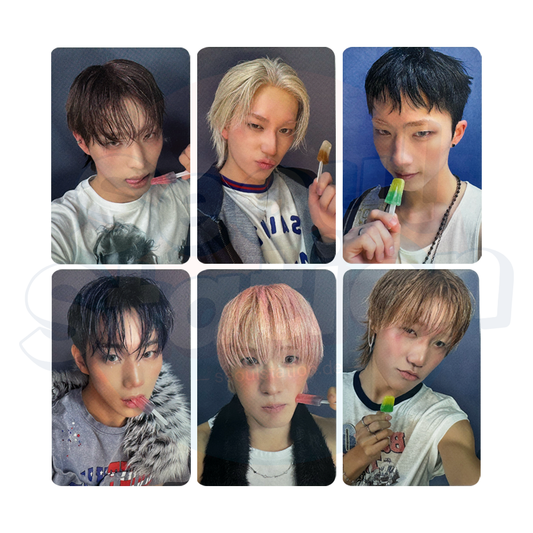 P1Harmony - 8th Mini Album 'DUH!'  - APPLE MUSIC Photo Card (GREY BACK)