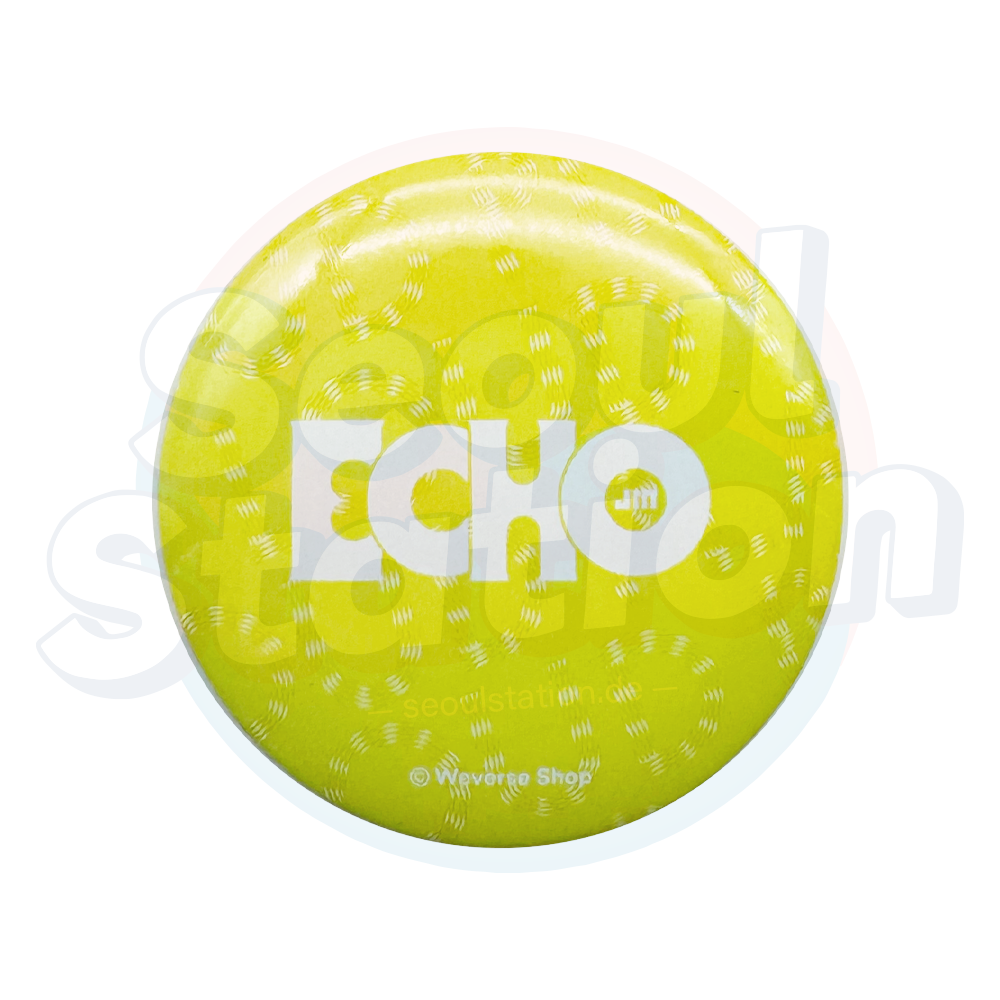 JIN - ECHO - WEVERSE Logo Hand Mirror yellow