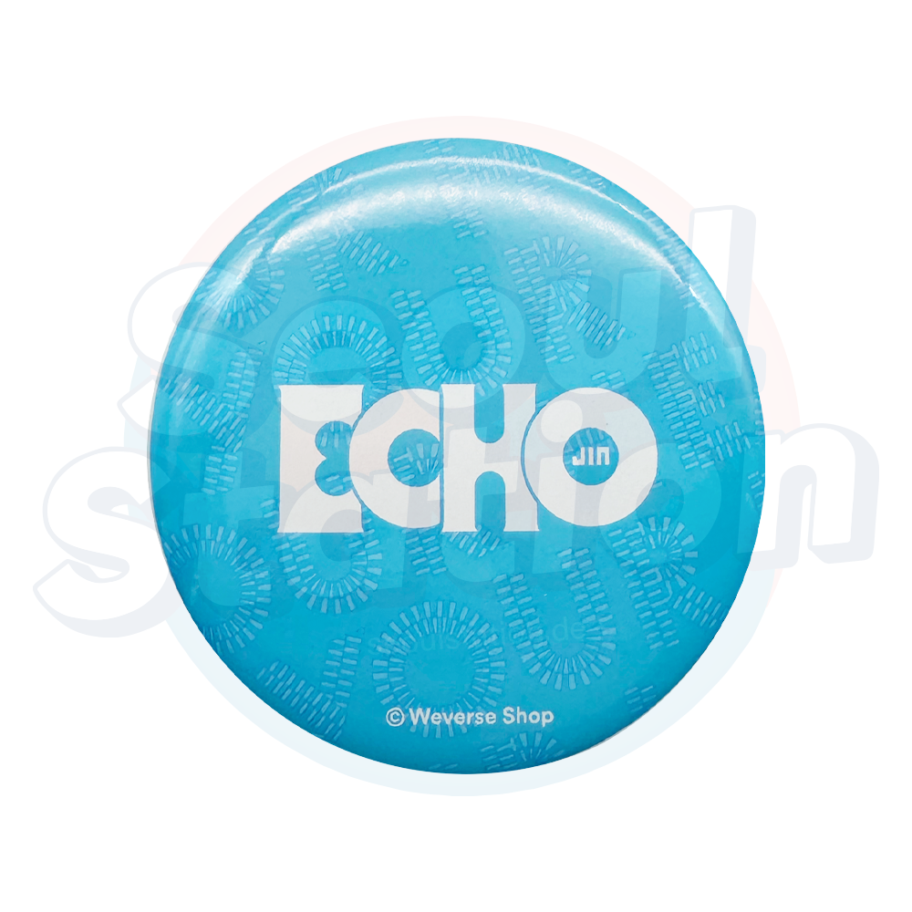 JIN - ECHO - WEVERSE Logo Hand Mirror blue