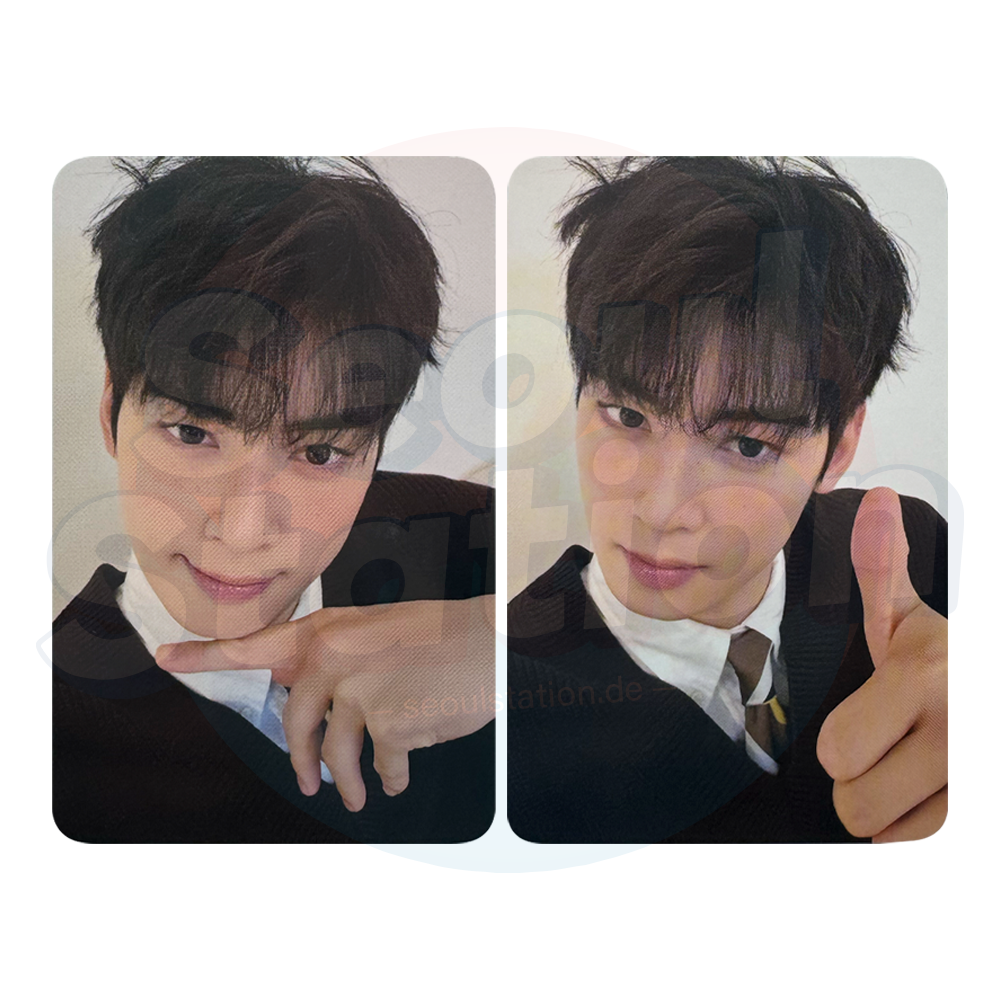 CHA EUN WOO (ASTRO) - 2026 Season's Greetings 'LUCKY EXPRESS' - WITHMUU Photocard