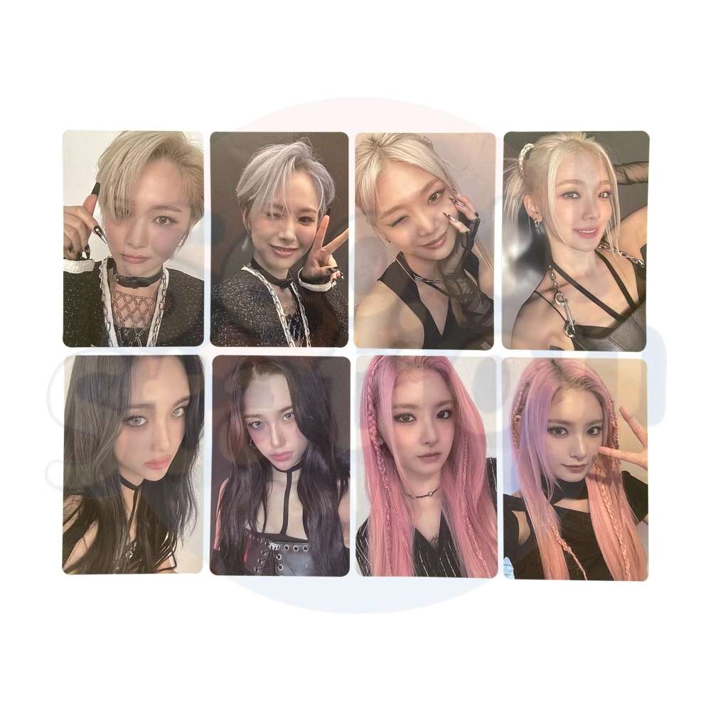 EVERGLOW - ALL MY GIRLS - Photo Card (Black Back)