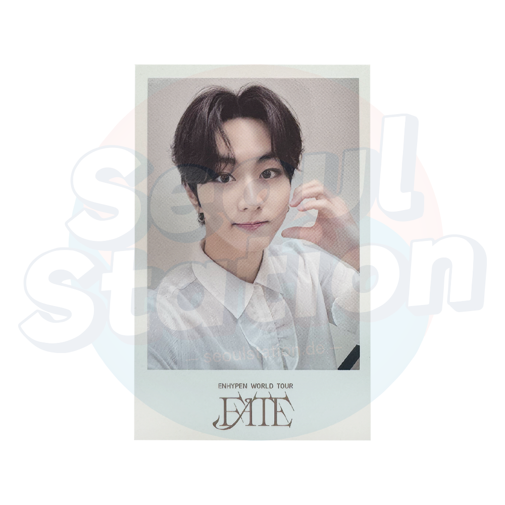 ENHYPEN - World Tour 'FATE' - WEVERSE Polaroid Photo Card jungwon