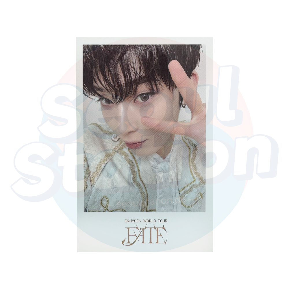 ENHYPEN - World Tour 'FATE' - WEVERSE Polaroid Photo Card sunoo