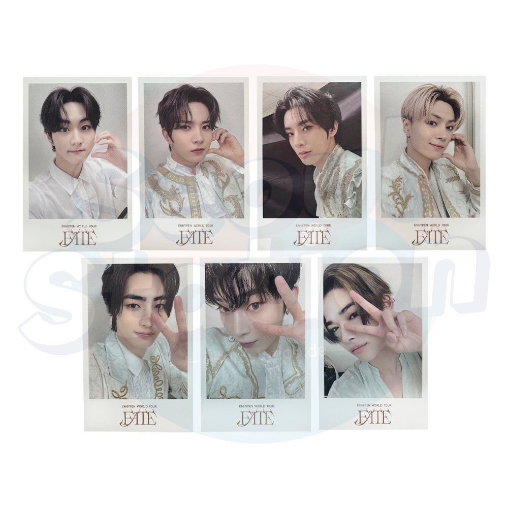 ENHYPEN - World Tour 'FATE' - WEVERSE Polaroid Photo Card