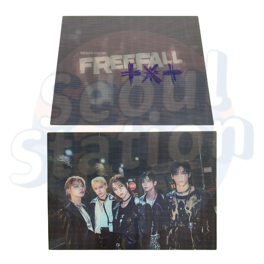 TXT - The Name Chapter: FREEFALL - WEVERSE Lenticular Post Card