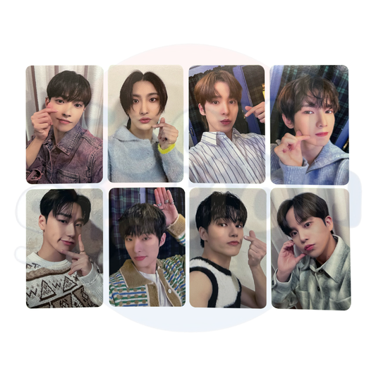 ATEEZ - THE WORLD EP.FIN : WILL - With Mu U Lucky Draw Photo Card (Red Lettering)