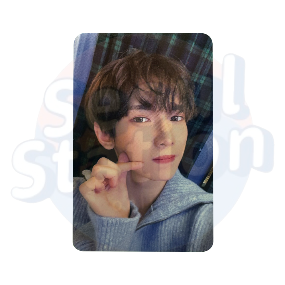 ATEEZ - THE WORLD EP.FIN : WILL - With Mu U Lucky Draw Photo Card (Red Lettering) yeosang