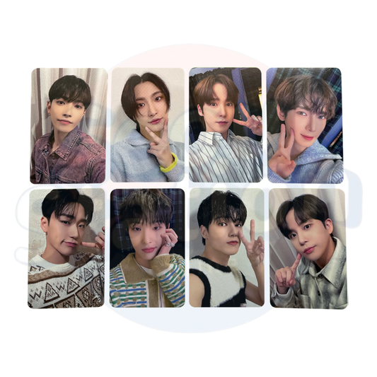 ATEEZ - THE WORLD EP.FIN : WILL - With Mu U Lucky Draw Photo Card (Blue Lettering)