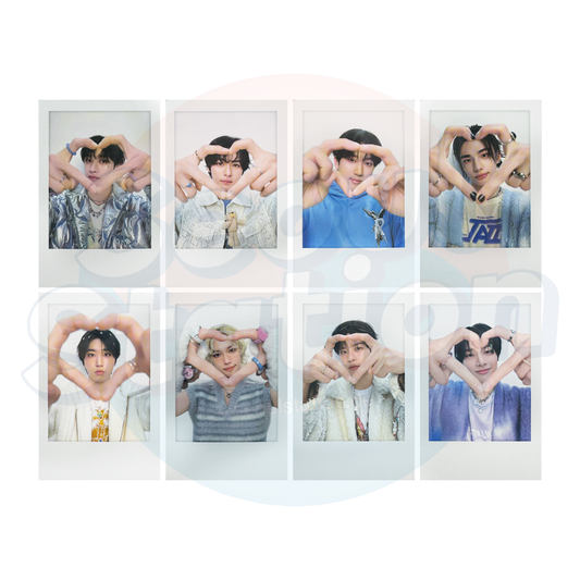 Stray Kids - 5th Fanmeeting 'SKZ 5'CLOCK' - Tin Case POLAROID (Pink Back)