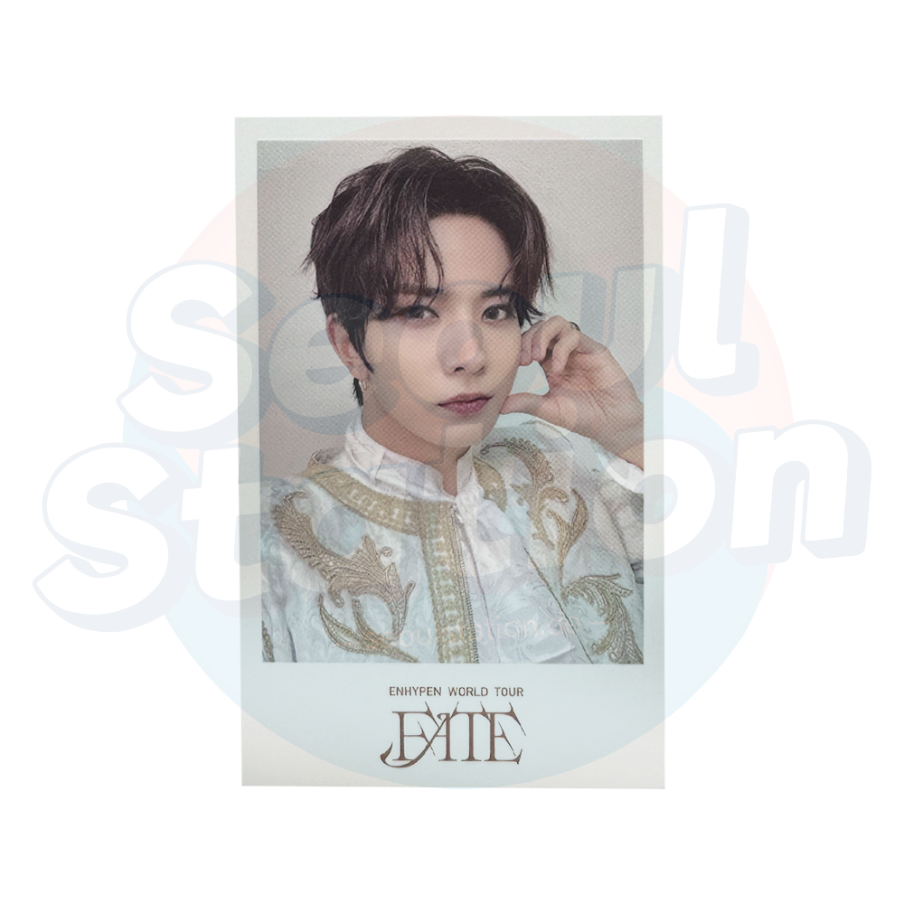 ENHYPEN - World Tour 'FATE' - WEVERSE Polaroid Photo Card heeseung