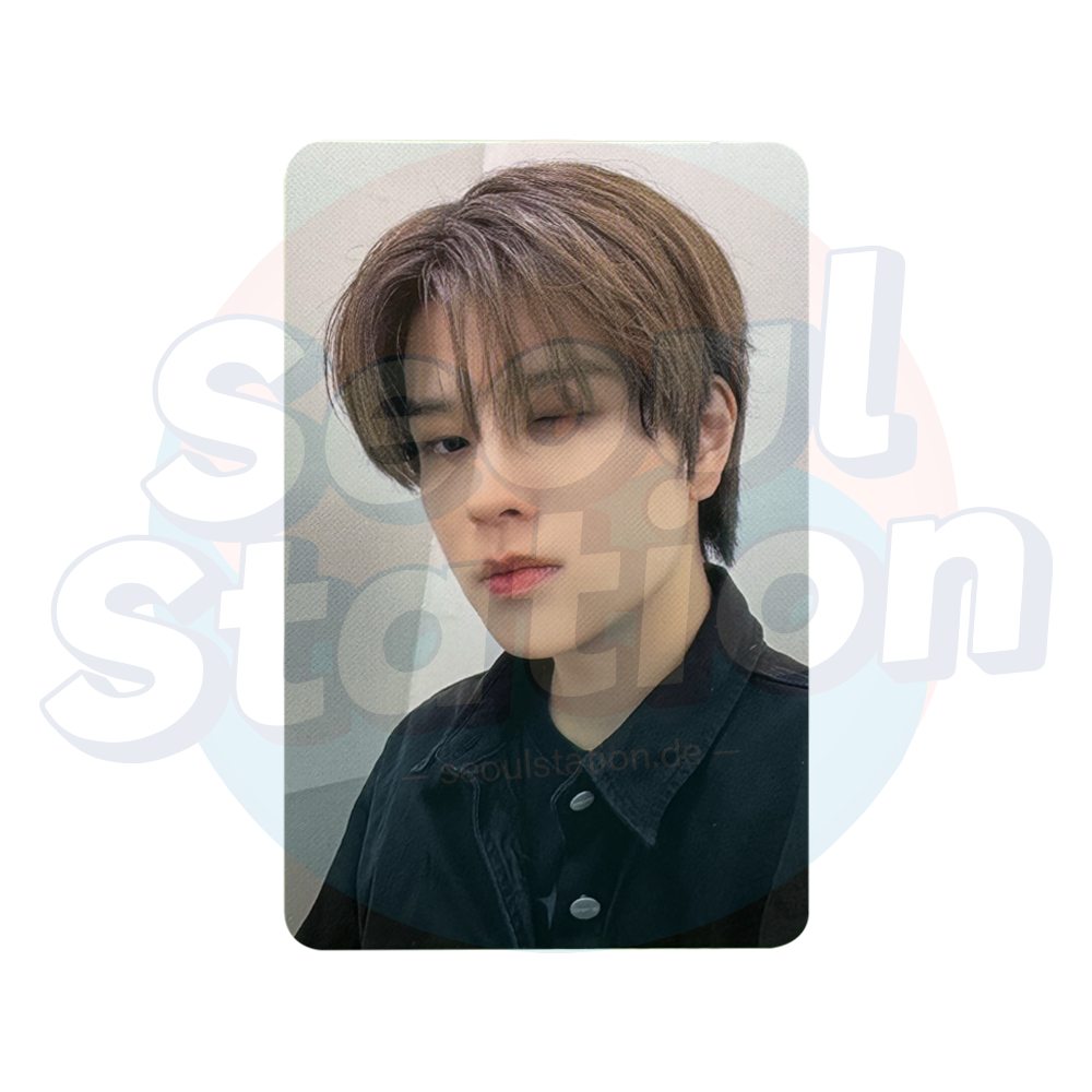 Stray Kids - 樂-STAR - ROCK STAR - 4th Lucky Draw Event - Soundwave Photo Card (PINK & MESSAGE back) seungmin