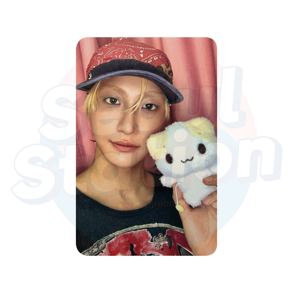 ATEEZ - 14th Mini Album 'GOLDEN HOUR Part.5' - SOUNDWAVE Pop-Up Lucky Draw Event Photocard - SET B (Cat Plush) seoulstation.de seonghwa