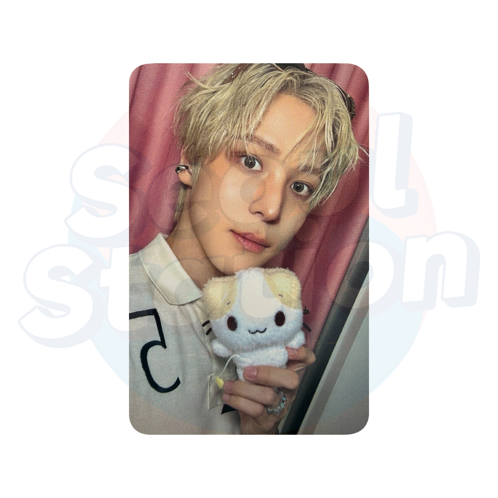 ATEEZ - 14th Mini Album 'GOLDEN HOUR Part.5' - SOUNDWAVE Pop-Up Lucky Draw Event Photocard - SET B (Cat Plush) seoulstation.de yunho
