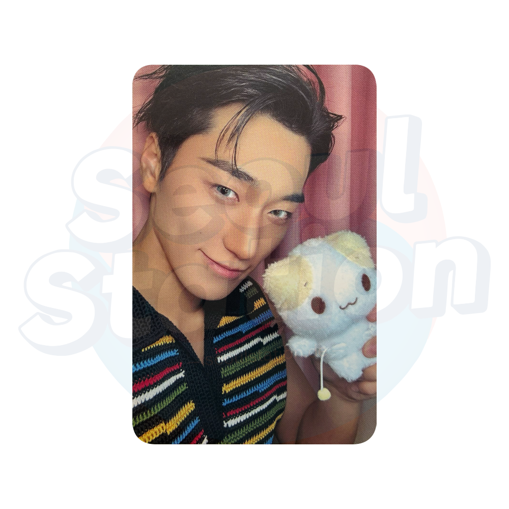 ATEEZ - 14th Mini Album 'GOLDEN HOUR Part.5' - SOUNDWAVE Pop-Up Lucky Draw Event Photocard - SET B (Cat Plush) seoulstation.de san