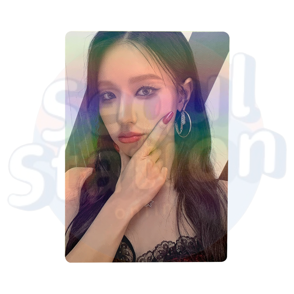 (G)I-DLE - I FEEL - WEVERSE Holo Standing Photo miyeon