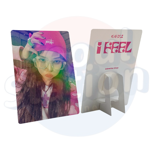 (G)I-DLE - I FEEL - WEVERSE Holo Standing Photo
