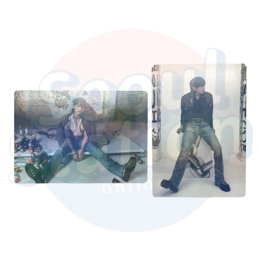 Jung Kook - GOLDEN WEVERSE Holo Standing Photo