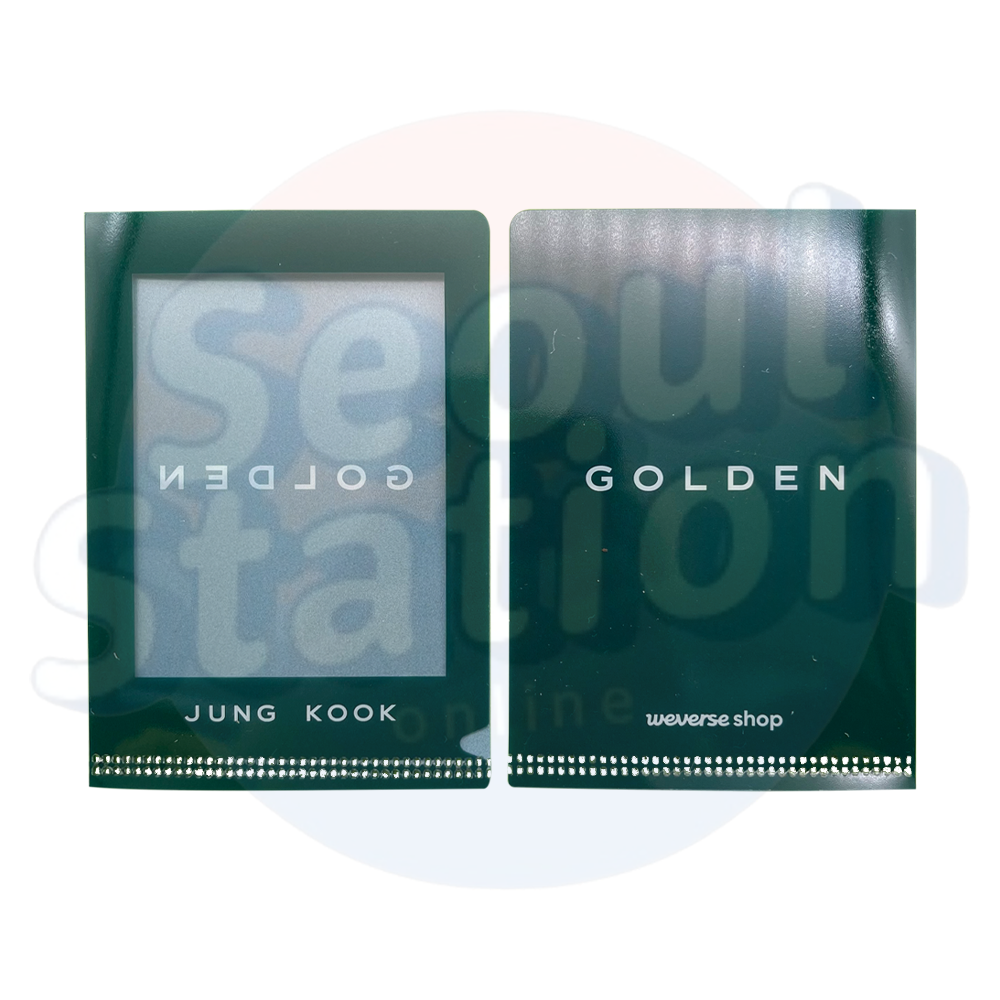 Jung Kook - GOLDEN - WEVERSE L-Holder