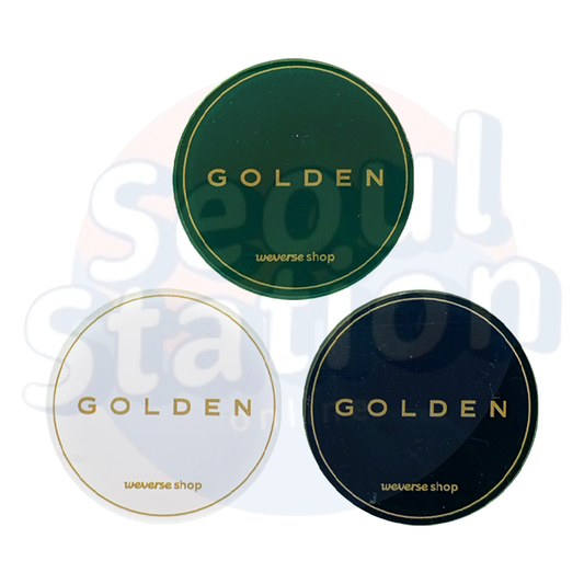 Jung Kook - GOLDEN - WEVERSE PopSocket