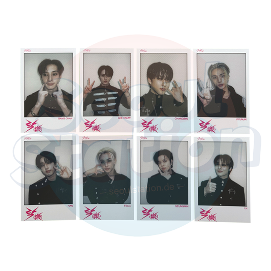 Stray Kids - 樂-STAR - ROCK STAR - Soundwave 4th Lucky Draw Event Polaroid Photo Card