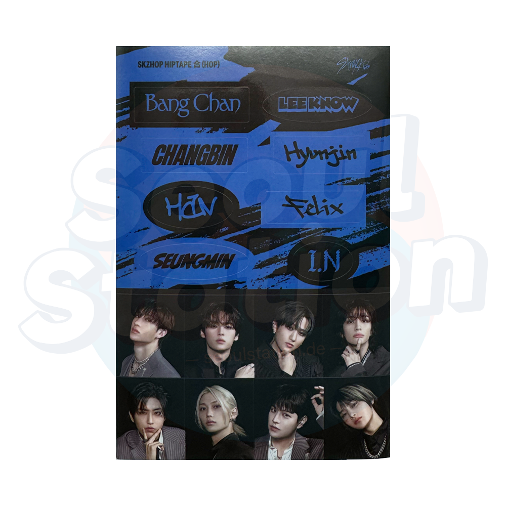 Stray Kids - SKZHOP HIPTAPE 合 (HOP) - LIMITED Album Ver. - Sticker Sheet