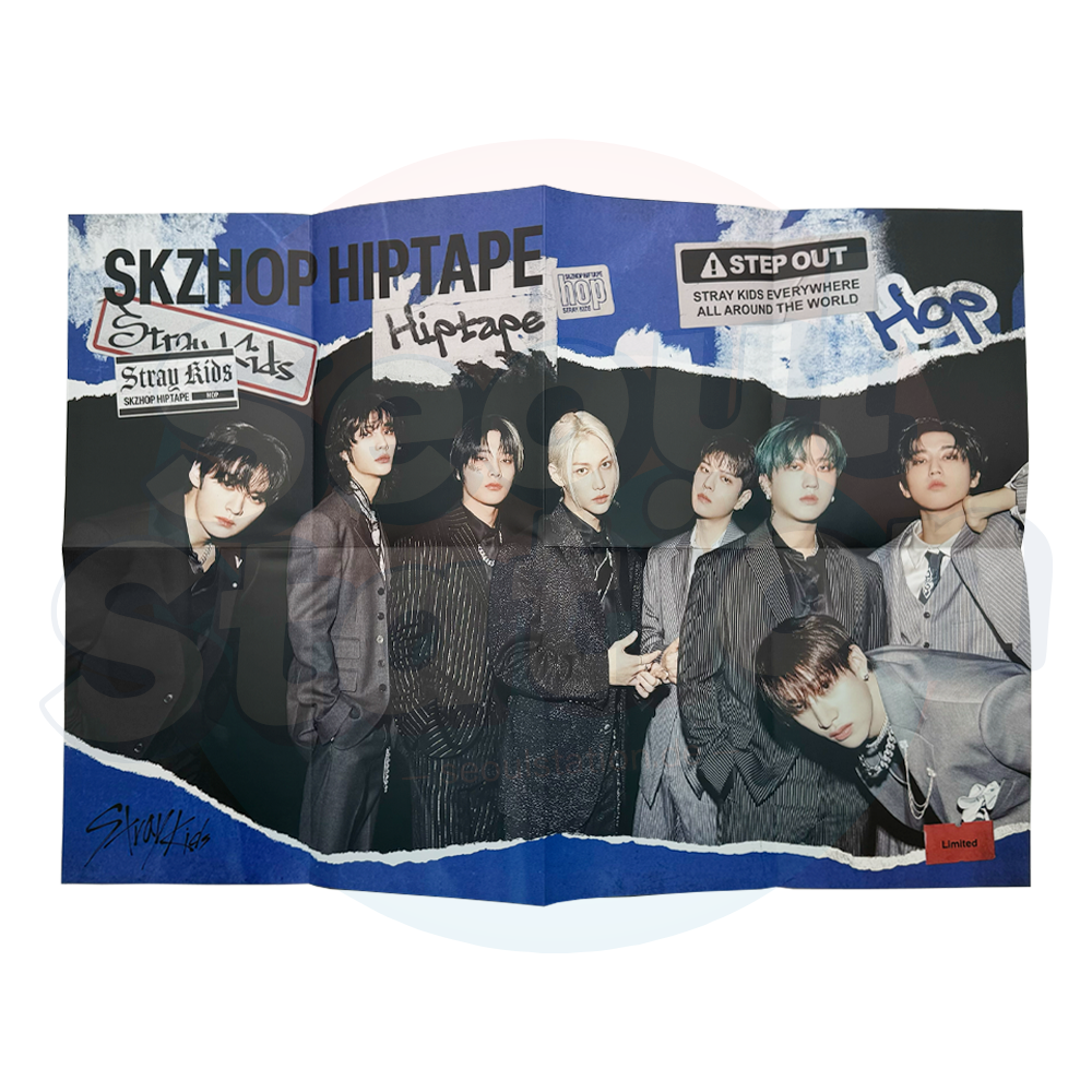 Stray Kids - SKZHOP HIPTAPE 合 (HOP) - LIMITED Album Ver. - Folded Poster