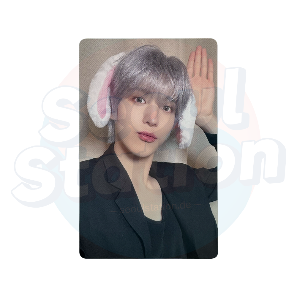 ATEEZ - GOLDEN HOUR Part.2 - TOKTOQ Only Photo Card - SET A (BUNNY EARS) yunho