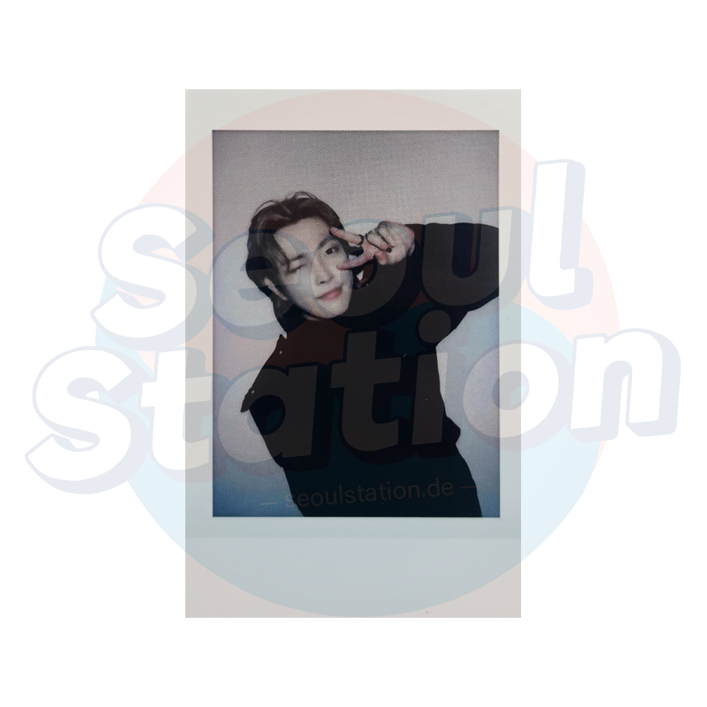 ATEEZ - GOLDEN HOUR Part.4 Pop-Up Store - SOUNDWAVE Lucky Draw Polaroid Hongjoong
