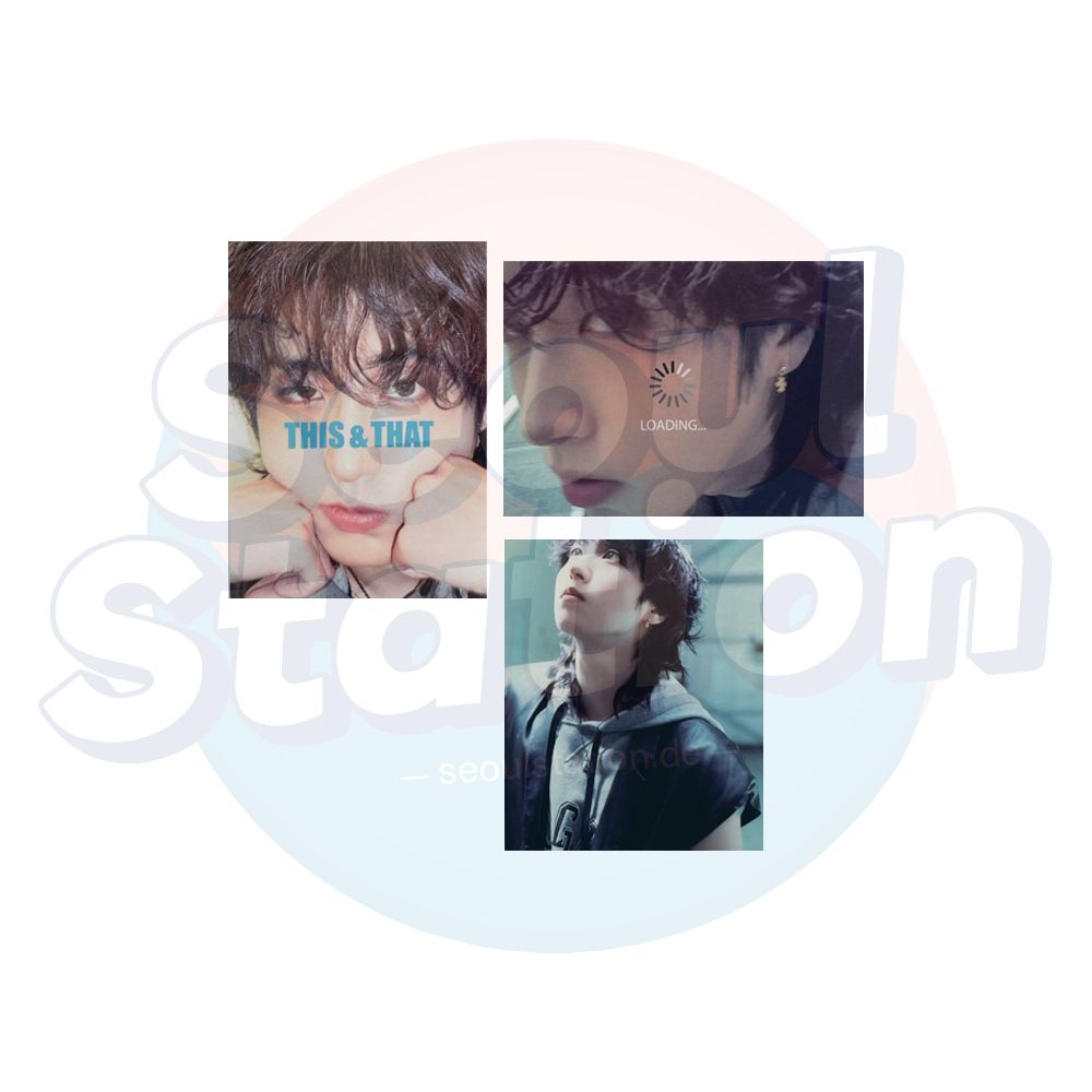 STRAY KIDS - 10th Mini Album 'THIS&THAT' (FANS ALBUM Ver.) - Member Sticker Set (3EA) seoulstation.de Han