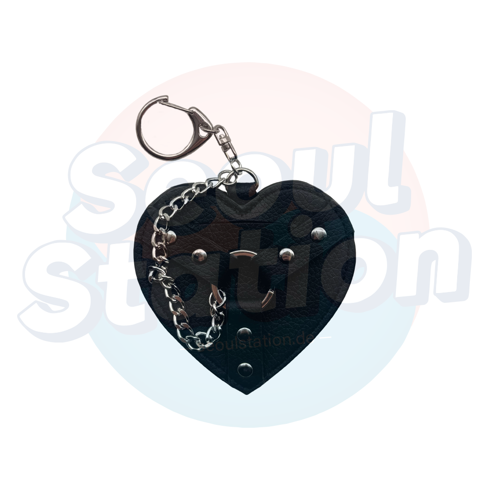 ENHYPEN - World Tour 'WALK THE LINE : FINAL' - Official MD ID Holder Leather Keyring Back