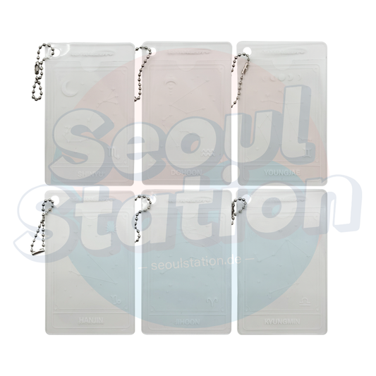 TWS - 5th Mini Album 'NO TRAGEDY' - Transparent Zodiac Sign Photocard Holder