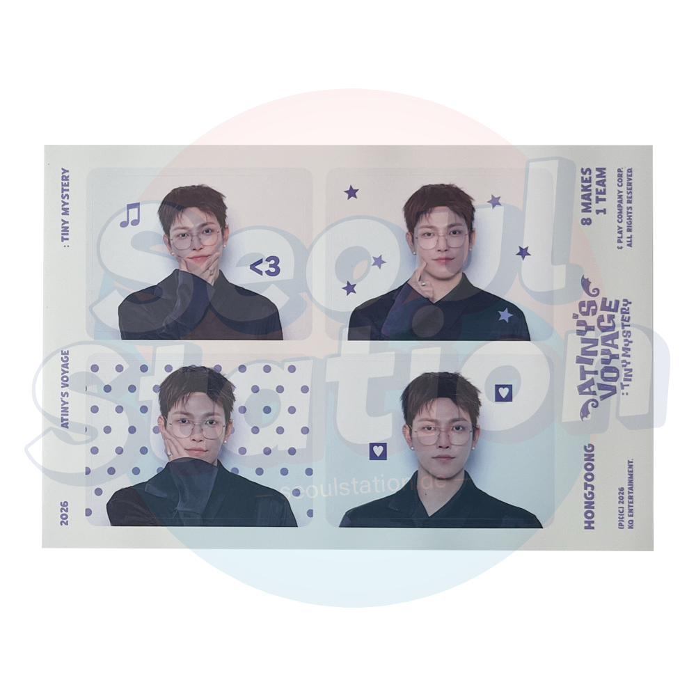 ATEEZ - 2026 Fanmeeting 'ANITY'S VOYAGE: TINY MYSTERY' - Sticker Sheet seoulstation.de seoulstation.de