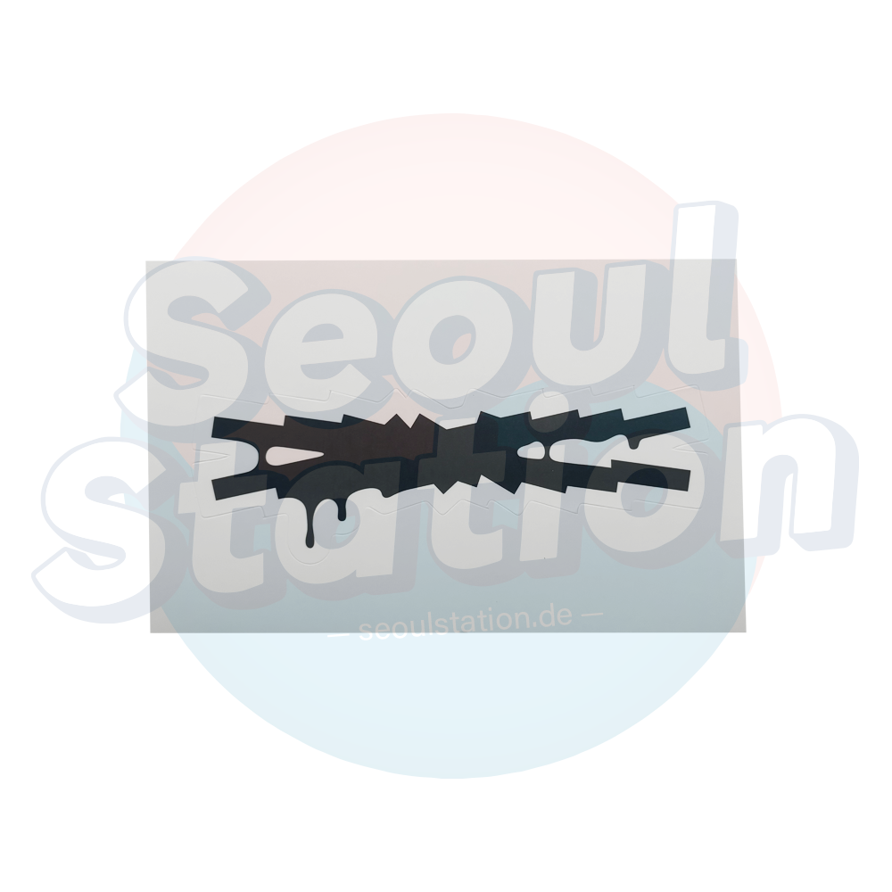 LE SSERAFIM - 5th Mini Album: HOT - WEVERSE Mini Sticker Logo