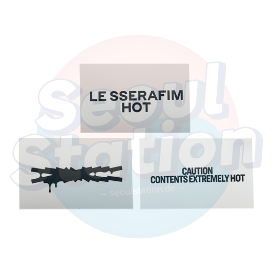 LE SSERAFIM - 5th Mini Album: HOT - WEVERSE Mini Sticker
