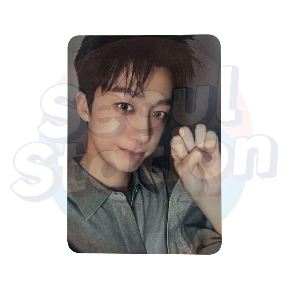 MONSTA X - 13th Mini Album: 'THE X' - Starship Square (Black&Green Back) Hyungwon