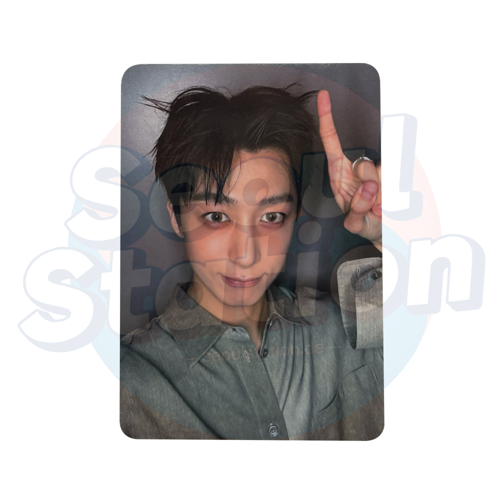 MONSTA X - 13th Mini Album: 'THE X' - WITHMUU Lucky Draw Photocard hyungwon