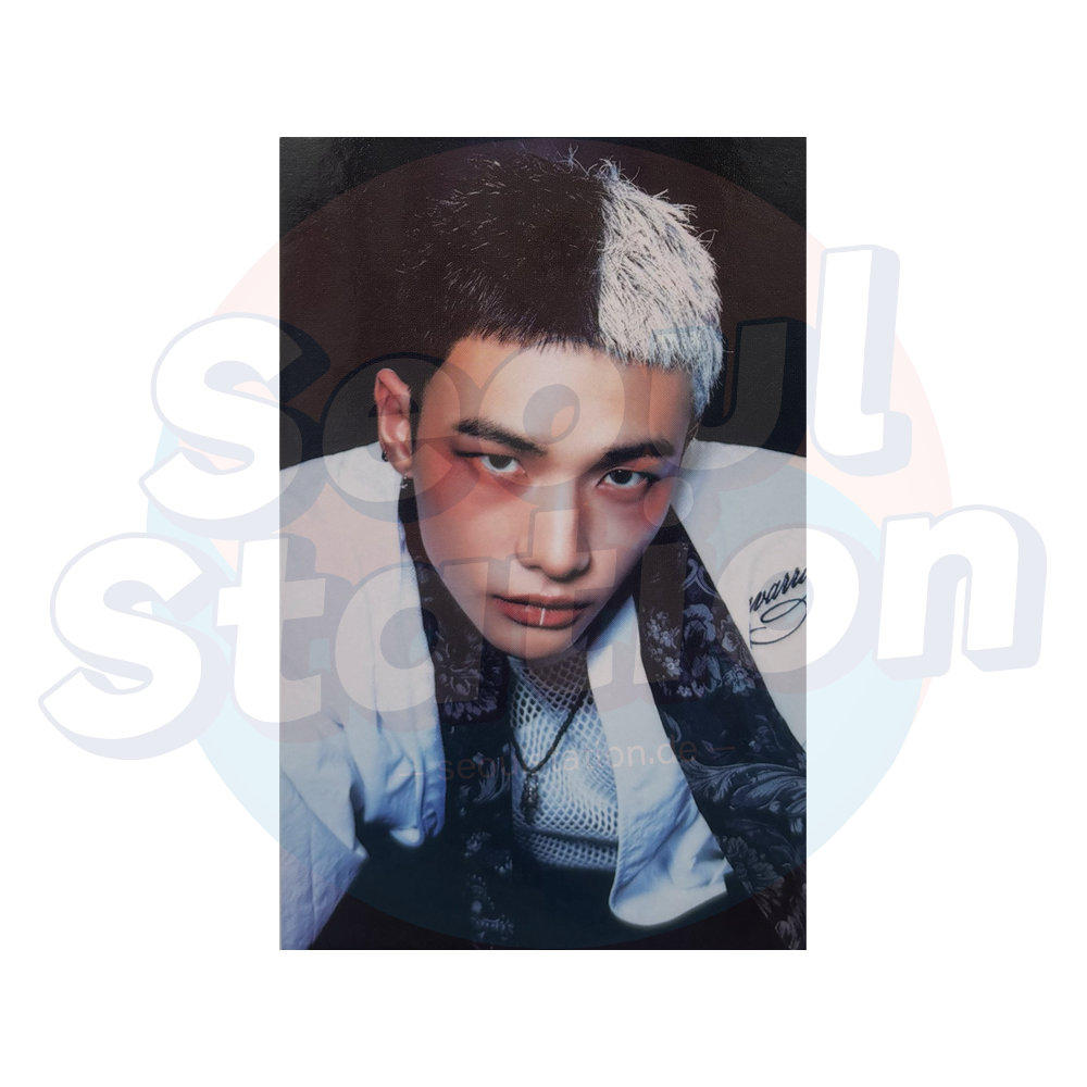 STRAY KIDS - KARMA - LIMITED Album Ver. - Photocard (Blue Back) Hyunjin
