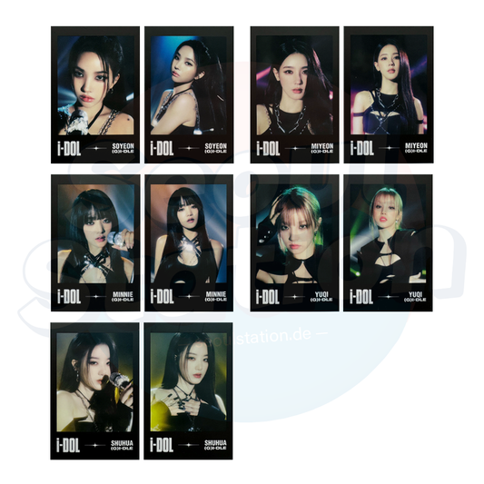 (G)I-DLE - 2024 World Tour 'iDOL' - Official MD Polaroid Photo Card