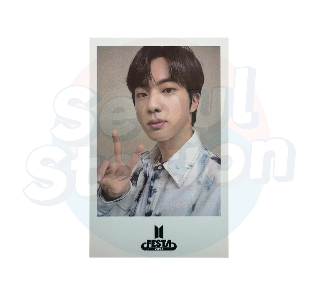 BTS - "2025 BTS FESTA" Capsule Album Vol.1 - WEVERSE Instant Polaroid jin
