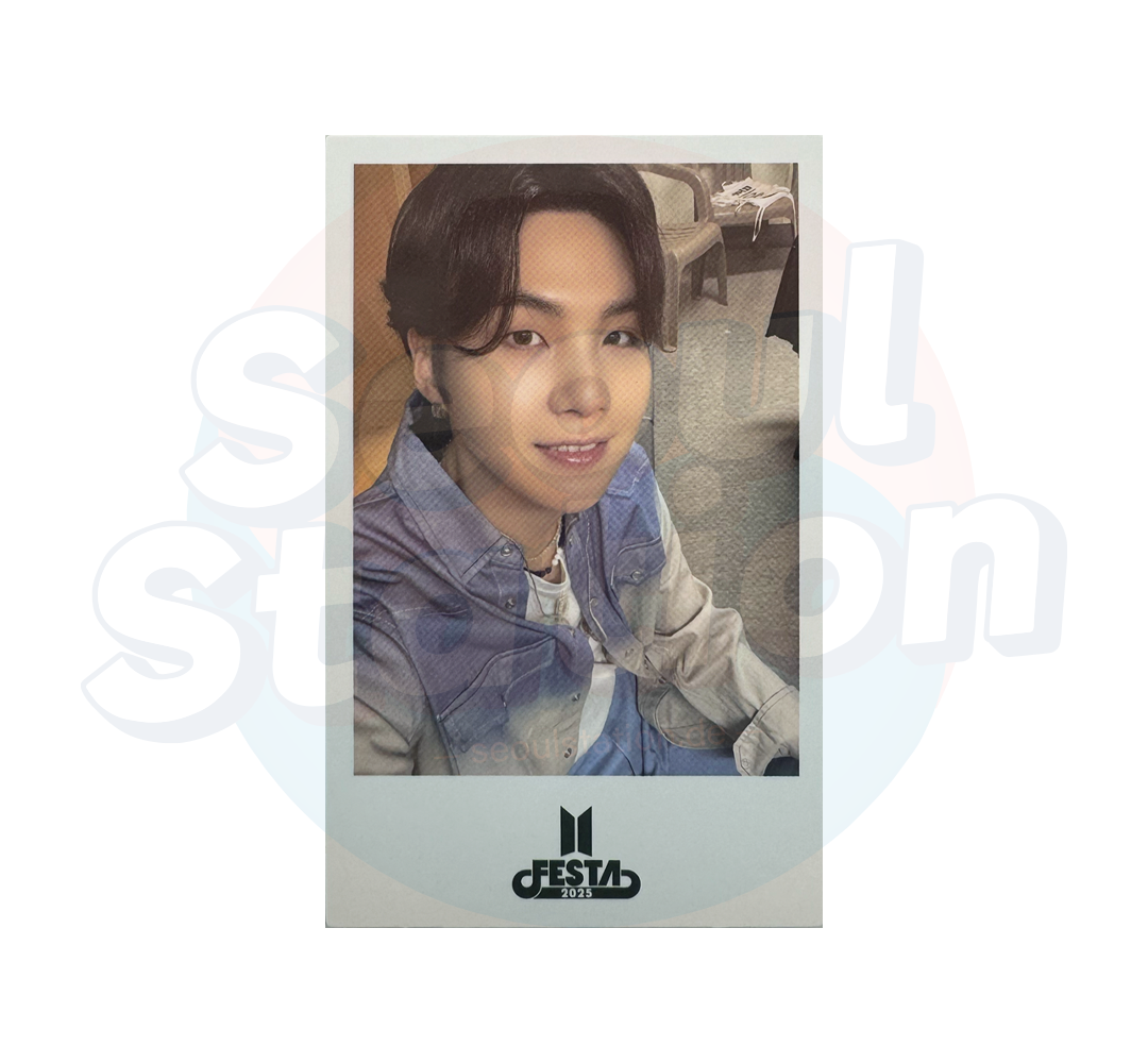 BTS - "2025 BTS FESTA" Capsule Album Vol.1 - WEVERSE Instant Polaroid suga