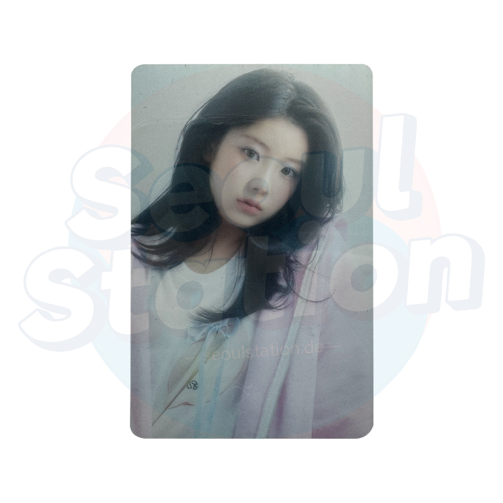 ILLIT - 2nd Mini Album: 'I'LL LIKE YOU' - GLITT Ver. - Apple Music Transparent Photo Card wonhee