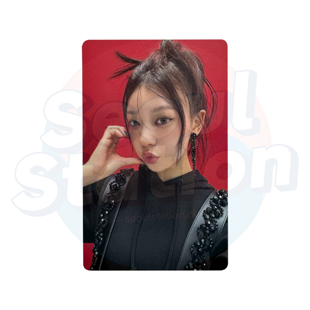 ILLIT - 2nd Mini Album: 'I'LL LIKE YOU' - GLITT Ver. - WEVERSE Photo Card moka