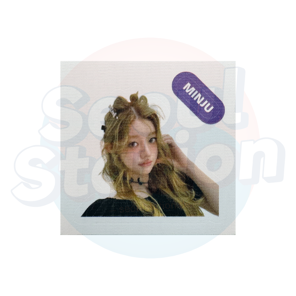 ILLIT - 2nd Mini Album: 'I'LL LIKE YOU' - GLITT Ver. - WEVERSE Mini Sticker minju