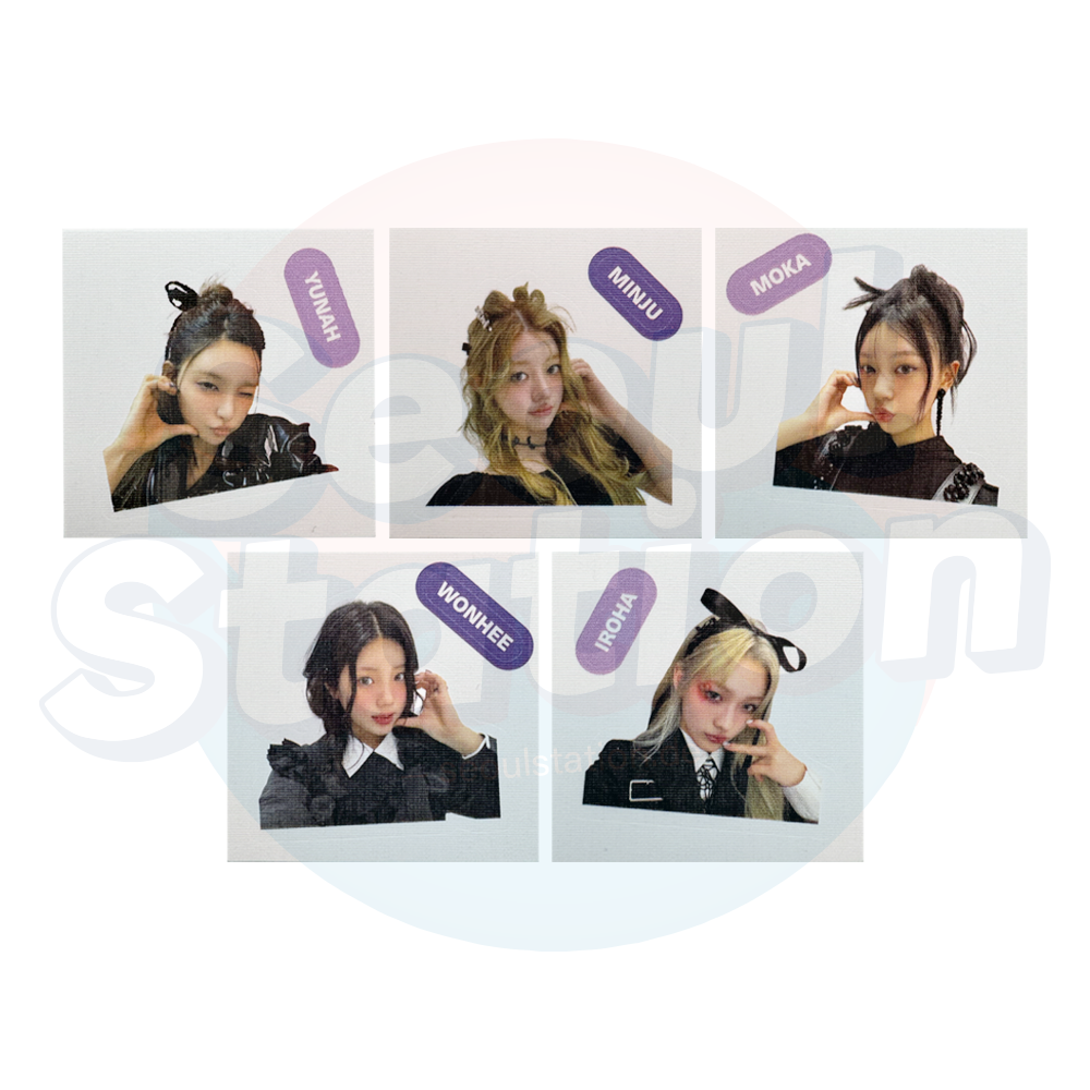 ILLIT - 2nd Mini Album: 'I'LL LIKE YOU' - GLITT Ver. - WEVERSE Mini Sticker