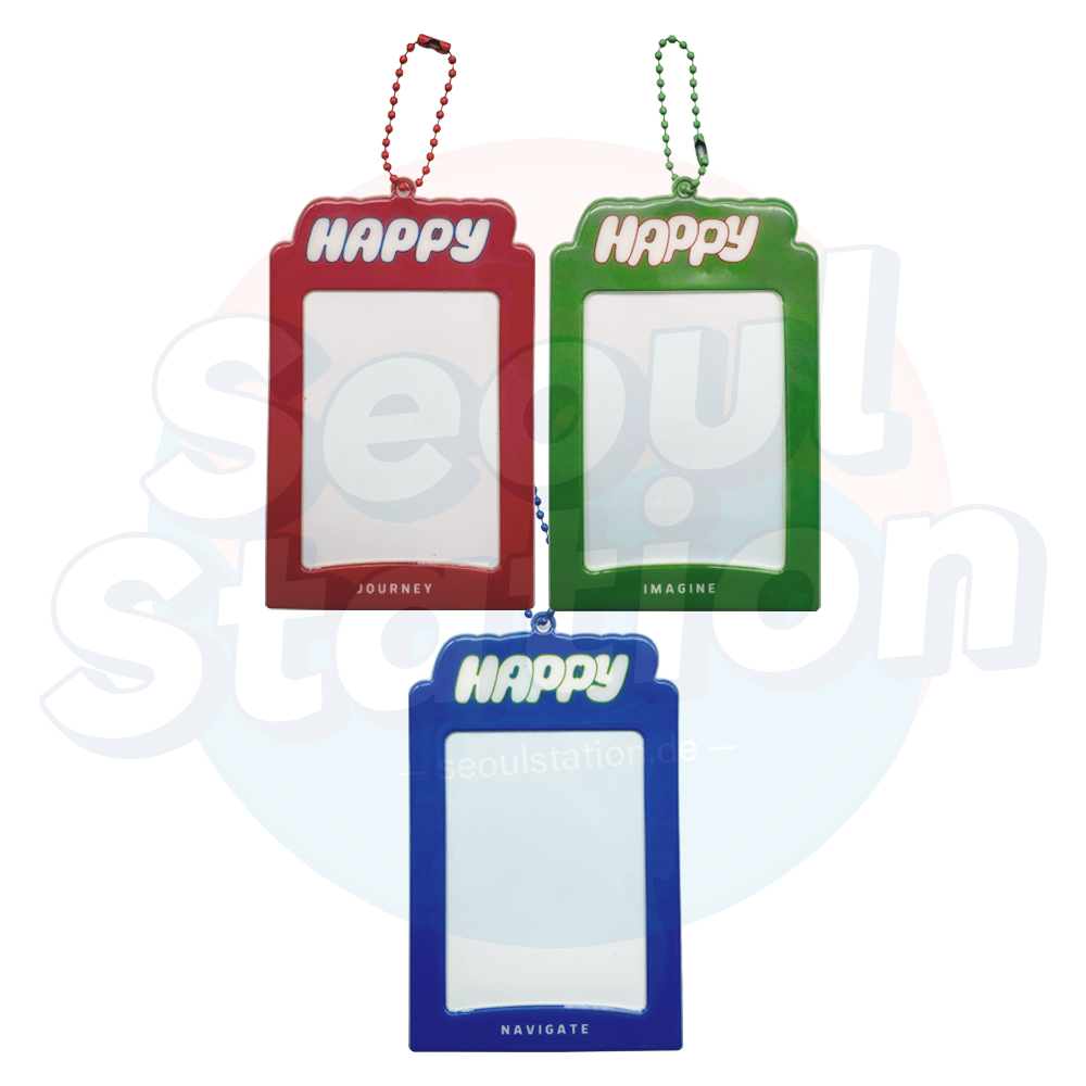 JIN - HAPPY - WEVERSE Early Bird Logo Photo Card Holder