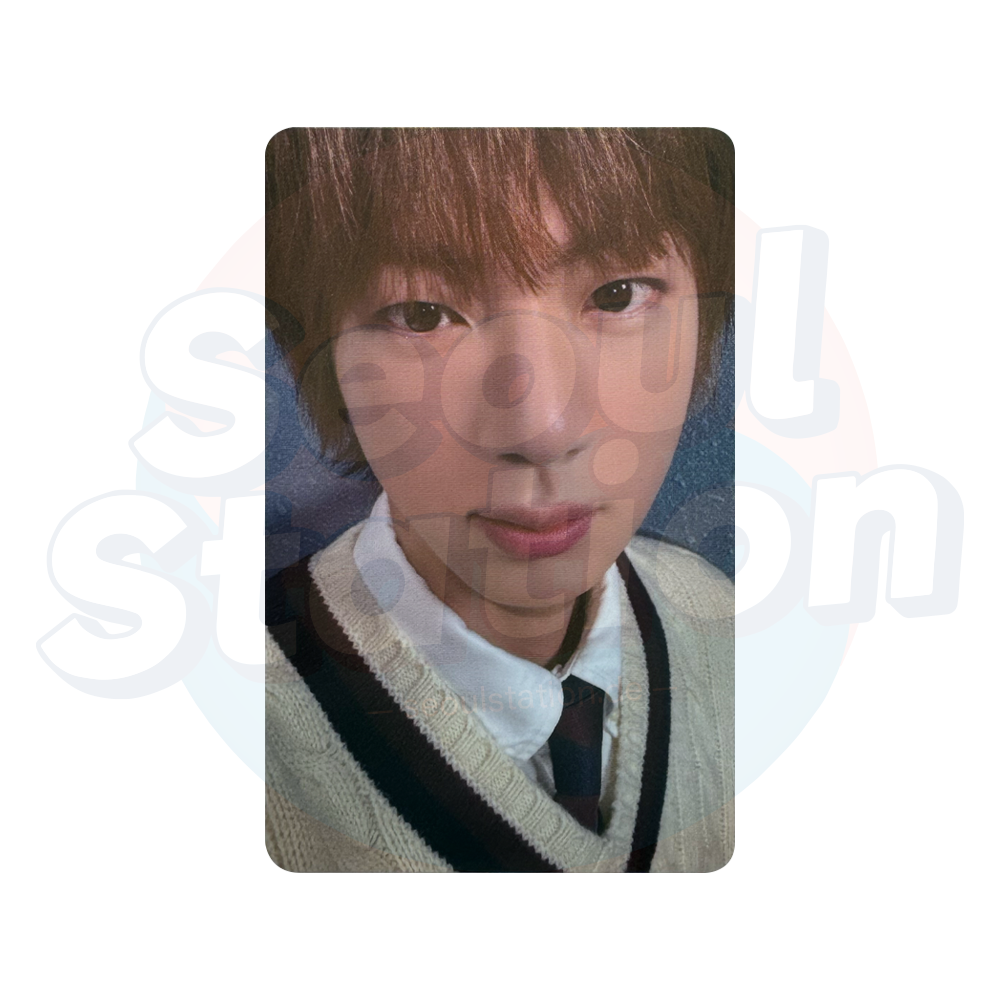 JIN - HAPPY - WEVERSE Early Bird PVC Photo Card close up