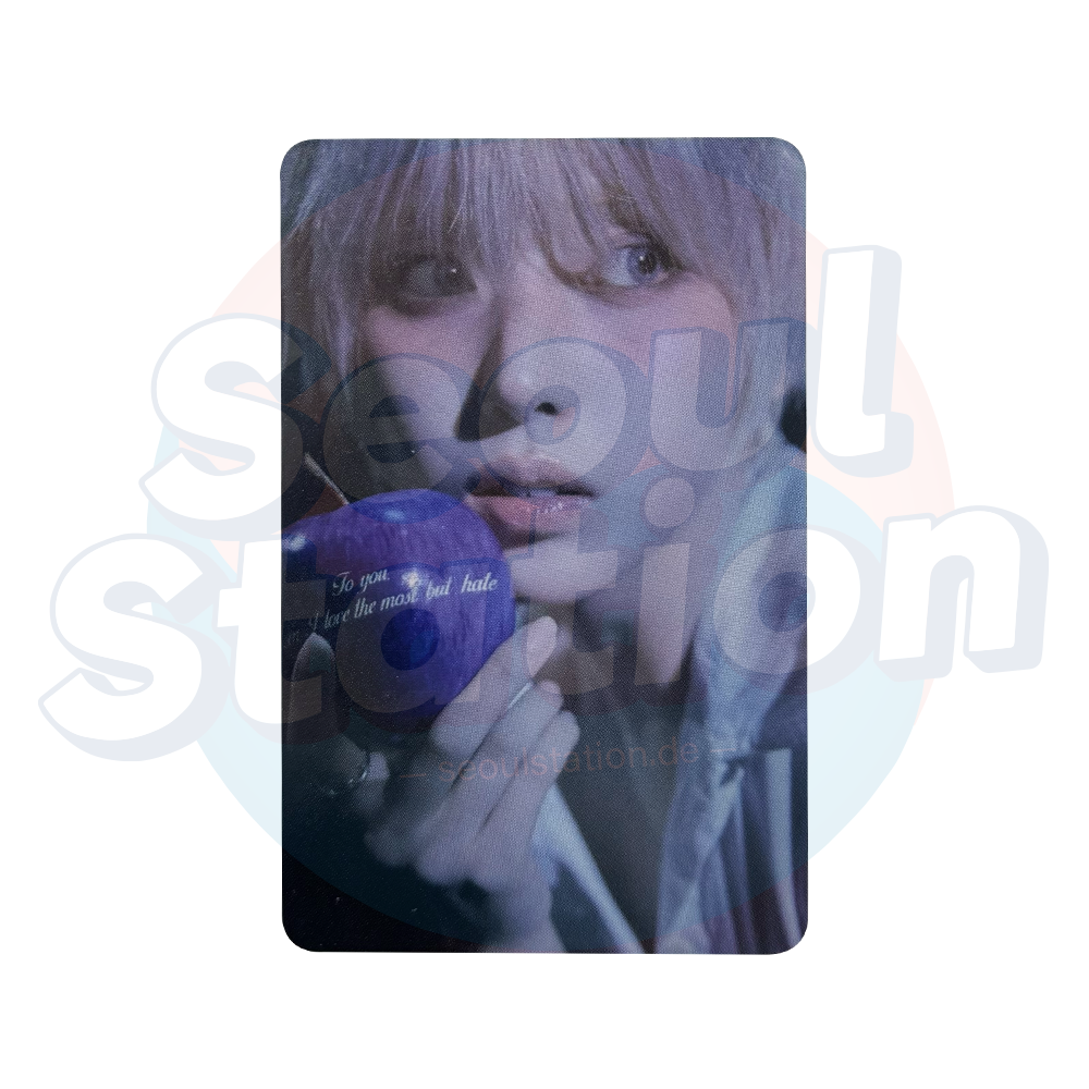 NMIXX - 1st Full Album 'BLUE VALENTINE' - PLATFORM Ver. - APPLE MUSIC Photocard Jiwoo