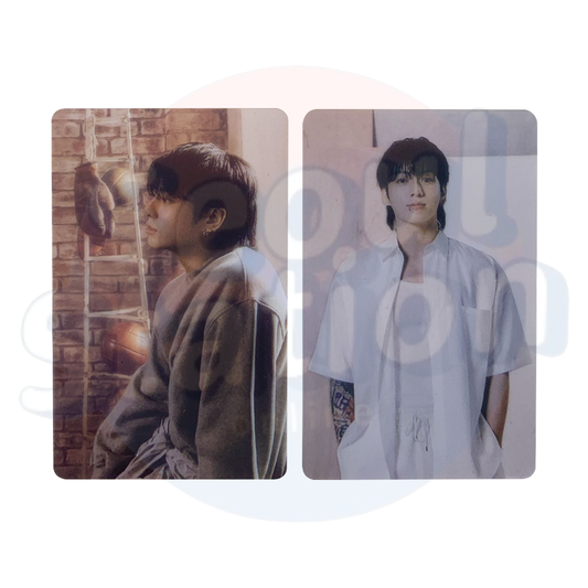 Jung Kook - GOLDEN - WEVERSE Transparent PVC Photocard 
