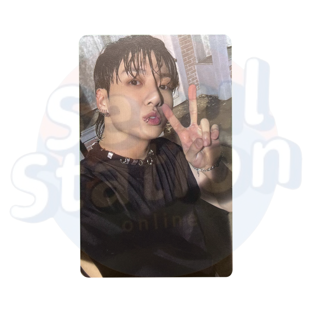 JUNG KOOK - GOLDEN - M2U Lucky Draw Photo Card wet hair