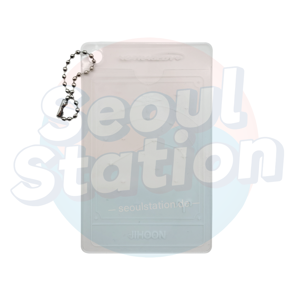 TWS - 5th Mini Album 'NO TRAGEDY' - Transparent Zodiac Sign Photocard Holder Jihoon